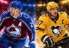 Pittsburgh Penguins vs. Colorado Avalanche Fantasy Hockey Prediction: Players to Watch, Score Pick & How to Watch Nathan MacKinnon of the Colorado Avalanche and Sidney Crosby of the Pittsburgh Penguins featured in a split image ahead of their October 16, 2026 NHL matchup and fantasy hockey predictions.