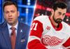 Dylan Larkin Trade Rumors: Red Wings Make New Calls as Blockbuster Talks Take Another Turn Elliotte Friedman and Detroit Red Wings captain Dylan Larkin featured in split image as new NHL trade rumors emerge about Detroit targeting young centers and prospects.