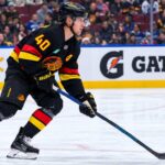 Elias Pettersson Trade Rumors: Did His Hot Start Just Reopen Vancouver’s Blockbuster Door? Elias Pettersson skating for the Vancouver Canucks as trade rumors grow following his strong start to the 2026-27 NHL season.