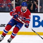 Jake DeBrusk to Montreal? A New Canadiens Trade Possibility Comes With a Catch Jake DeBrusk wearing a Montreal Canadiens home jersey and helmet with number 74 in a trade concept image, as NHL rumors connect the Vancouver Canucks forward to Montreal.