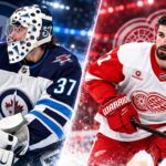 Winnipeg Jets vs. Detroit Red Wings Fantasy Hockey Prediction: Players to Watch, Score Pick & How to Watch Connor Hellebuyck of the Winnipeg Jets and Dylan Larkin of the Detroit Red Wings ahead of their October 4, 2026 NHL matchup.