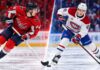 Montreal Canadiens vs. Washington Capitals Fantasy Hockey Prediction: Players to Watch, Score Pick & How to Watch Cole Hutson of the Washington Capitals and Lane Hutson of the Montreal Canadiens featured in a split image ahead of their October 14, 2026, NHL matchup and fantasy hockey predictions.