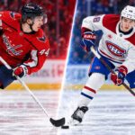 Montreal Canadiens vs. Washington Capitals Fantasy Hockey Prediction: Players to Watch, Score Pick & How to Watch Cole Hutson of the Washington Capitals and Lane Hutson of the Montreal Canadiens featured in a split image ahead of their October 14, 2026, NHL matchup and fantasy hockey predictions.