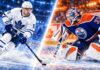 Maple Leafs Earn First Win as $7 Million Cap Window Opens Max Domi of the Toronto Maple Leafs and Connor Hellebuyck in Edmonton Oilers gear as Leafs salary cap news and Hellebuyck trade rumors headline October 1, 2026.