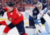 NHL News and Rumors Today: Hellebuyck Decision Looms, Tkachuk Booed in Ottawa Brady Tkachuk in a Florida Panthers jersey and Connor Hellebuyck in a Winnipeg Jets uniform headline NHL news and NHL trade rumors for October 22, 2026.