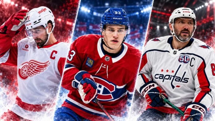 Dylan Larkin, Ivan Demidov and Alex Ovechkin featured in the latest NHL news, trade rumors and updates.