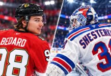 NHL News Today: Shesterkin Trade Rumors, Bedard Returns and October 12 Scores Connor Bedard in his Chicago Blackhawks jersey and Igor Shesterkin in New York Rangers goalie equipment headline NHL news and trade rumors for October 13, 2026.