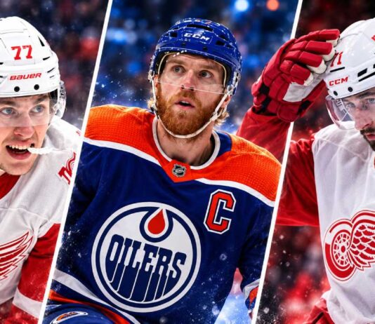 Simon Edvinsson, Connor McDavid and Dylan Larkin featured in NHL news and trade rumors as the Edmonton Oilers chase the Stanley Cup and Detroit Red Wings face major roster decisions.