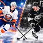 Los Angeles Kings vs. New York Islanders Fantasy Hockey Prediction: Players to Watch, Score Pick & How to Watch New York Islanders defenseman Matthew Schaefer and Los Angeles Kings forward Artemi Panarin in a split image previewing their October 22, 2026 NHL matchup and fantasy hockey predictions.