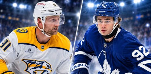 Steven Stamkos of the Nashville Predators and Gavin McKenna of the Toronto Maple Leafs featured ahead of their October 6, 2026 fantasy hockey matchup.