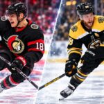 Ottawa Senators vs. Boston Bruins Fantasy Hockey Prediction: Players to Watch, Score Pick & How to Watch Tim Stützle of the Ottawa Senators and David Pastrnak of the Boston Bruins featured ahead of their October 5, 2026 fantasy hockey matchup.