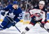 Zach Werenski Trade Rumors Return: Why the Maple Leafs Could Get Another Chance Toronto Maple Leafs forward Easton Cowan and Columbus Blue Jackets defenseman Zach Werenski featured in a split image amid NHL trade rumors linking Werenski to Toronto.